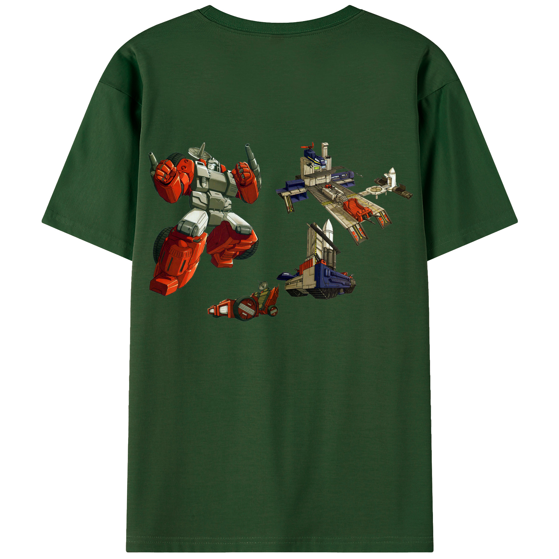 （画像用）  綿100％半袖Tシャツ（背面プリント）